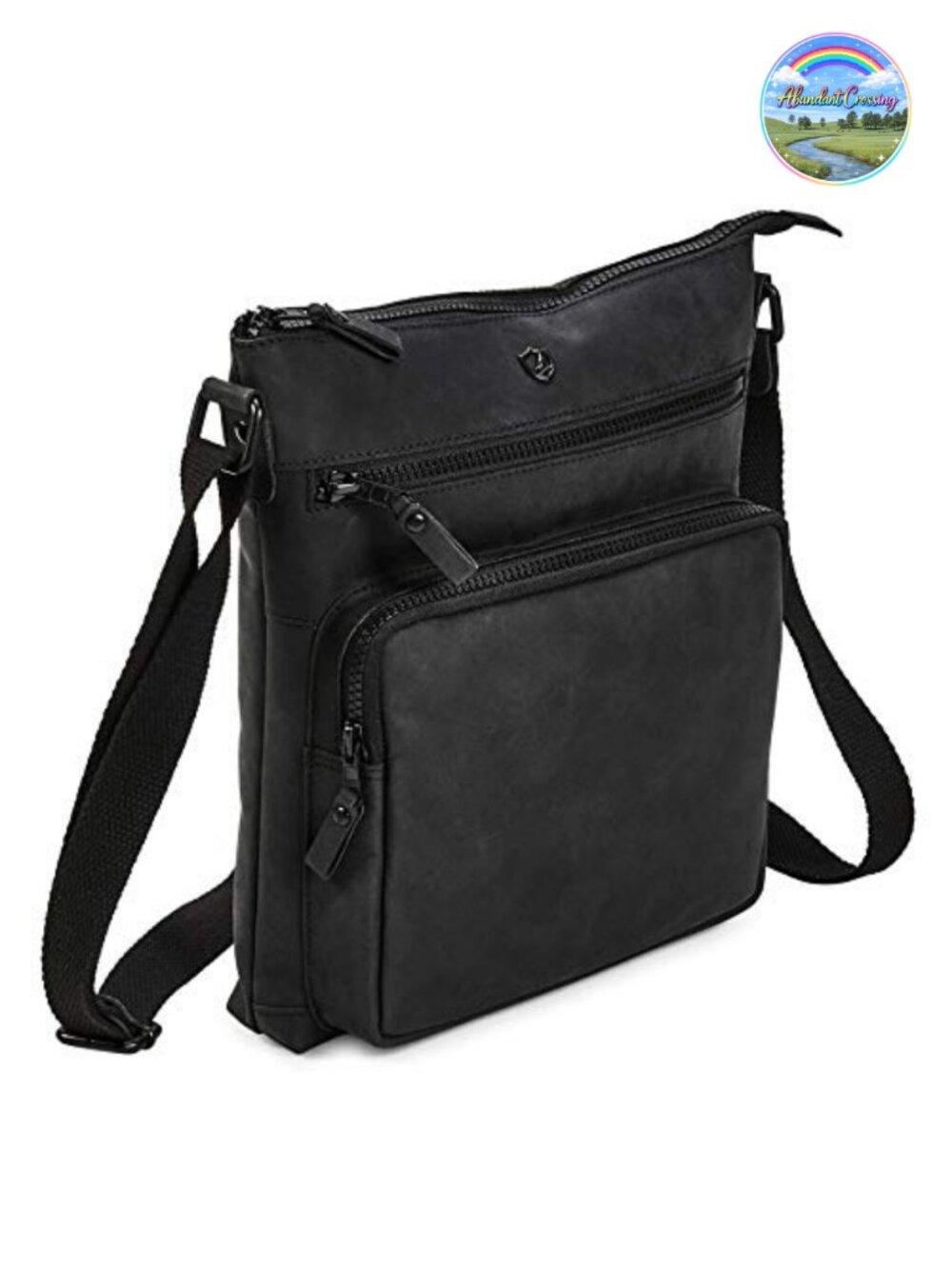 Genuine Leather Crossbody Bag Handmade Vintage Shoulder Purse Adjustable Strap